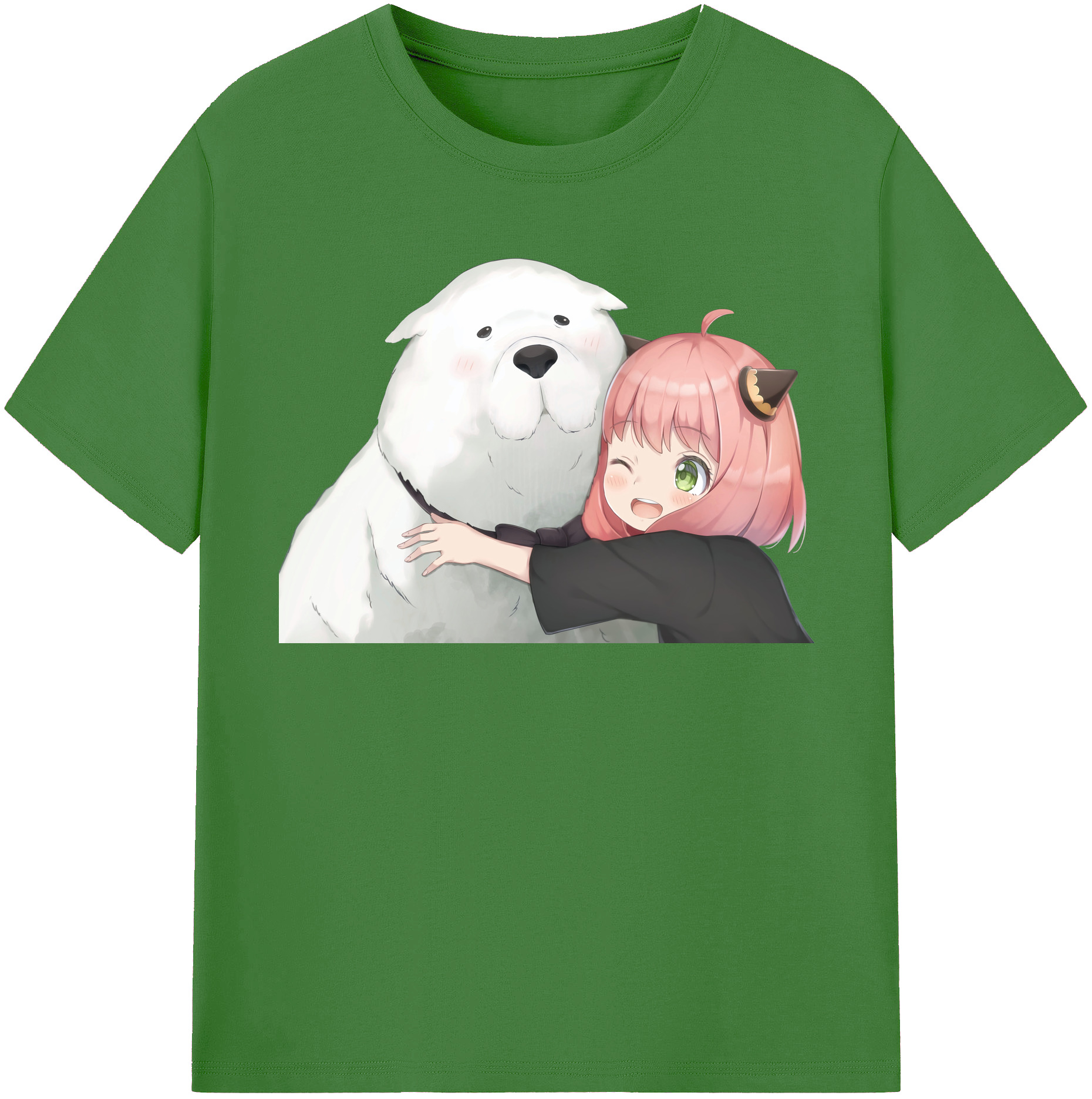 （画像用） SPY×FAMILY间谍家家酒 レディースカジュアルプリントTシャツ（綿100％）